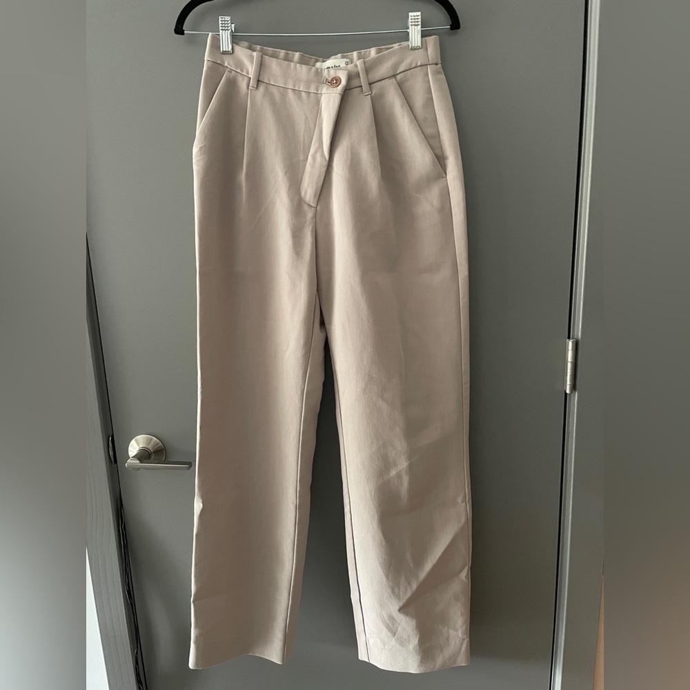 Abercrombie & Fitch Sloane Tailored Wide Leg Pant